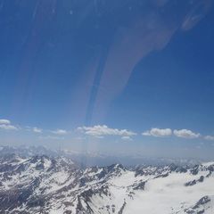 Flugwegposition um 12:17:50: Aufgenommen in der Nähe von Gemeinde Sölden, Österreich in 3544 Meter